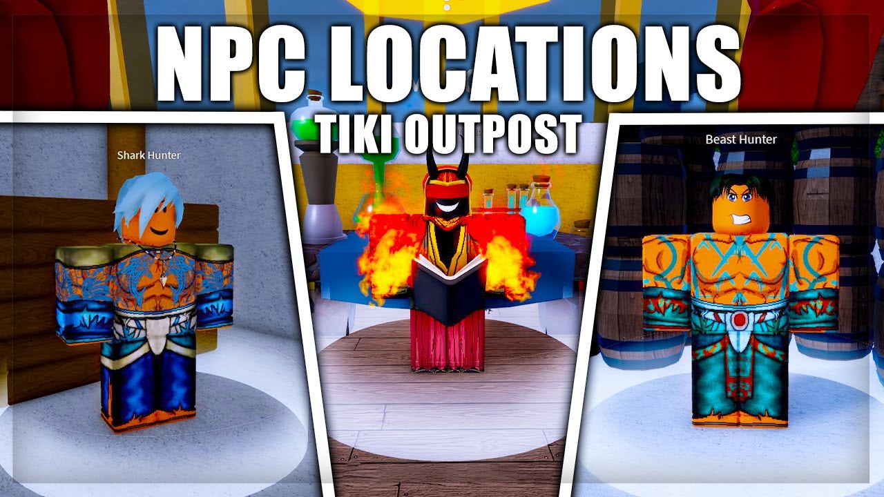 Tiki Outpost in Blox Fruits  Info, Guide, Quests [UPDATE 20] ⭐