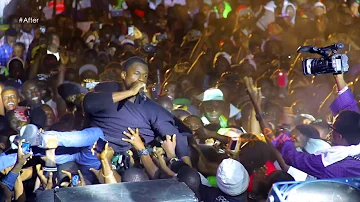 Crazy! Joey B Dives Into Crowd During Live Show at Accra Sports Stadium
