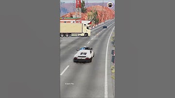 Realistic Highway Car Crashes🚗💥 #realisticcarcrashes #carcrashes #beamngdrive