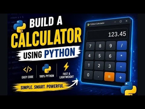 Python Calculator Project | Beginner-Friendly Coding Project.....