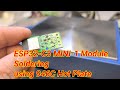ESP32-C3 MINI-1 soldering