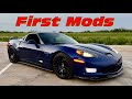 First MODS On My C6 Corvette