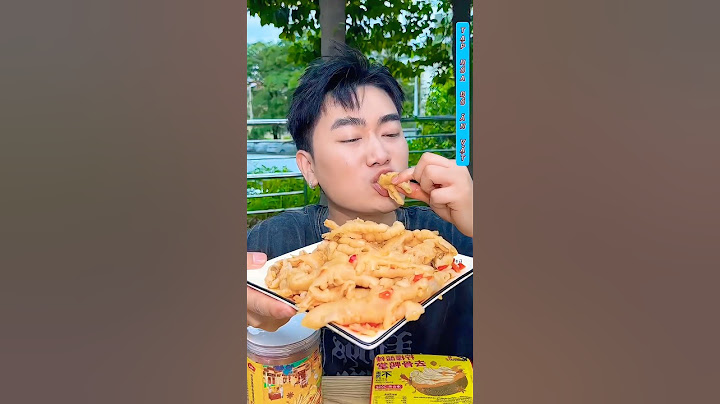 Hướng Dẫn Ăn Chân Gà Ướp Chanh Sao Cho Đúng Cách! #mukbang #food #anuong #anvat #shorts