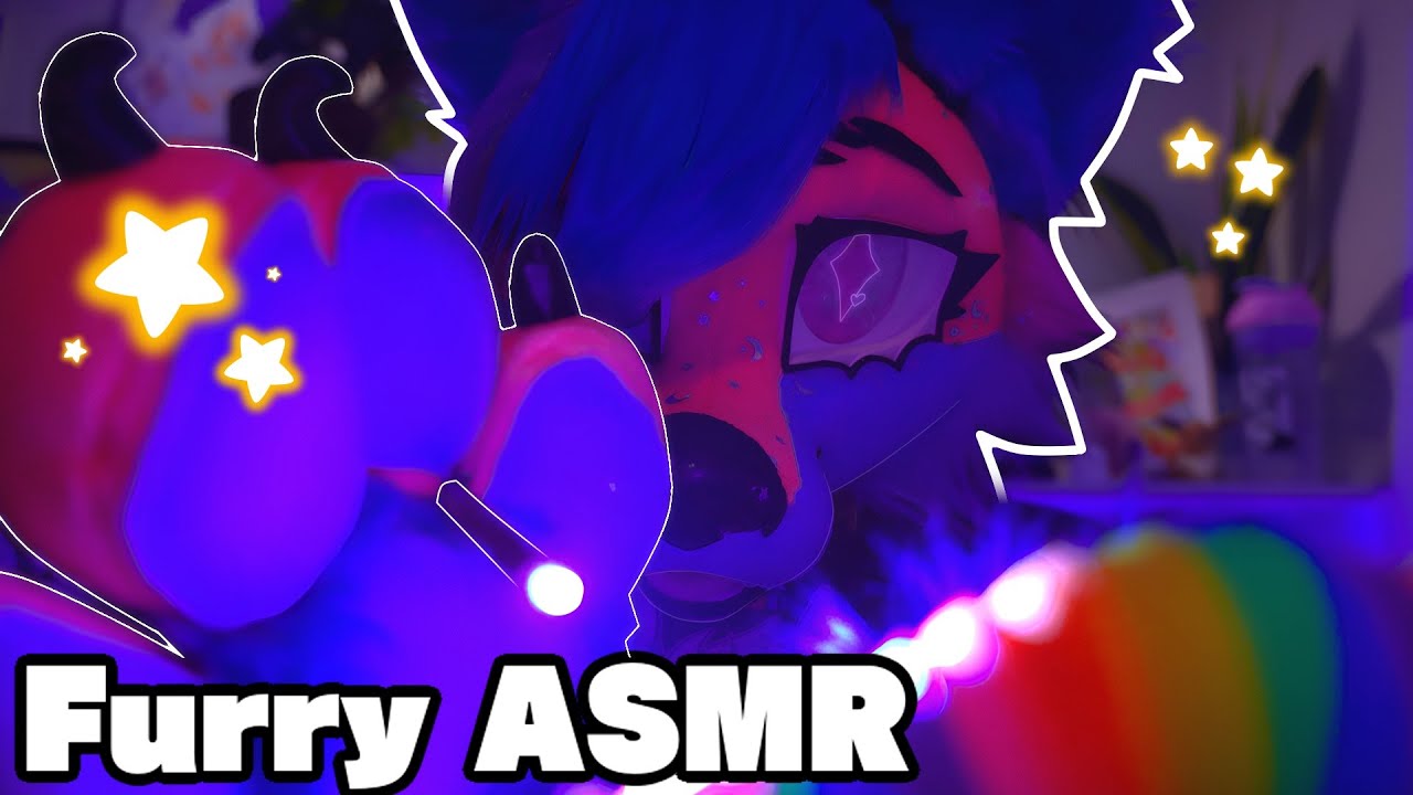 ✨🌙Follow My Instructions Furry ASMR Eyes closed Light Triggers and Questions Sleepy Soft Spoken