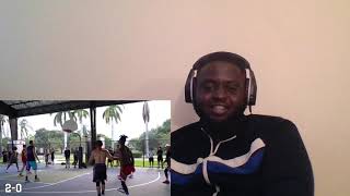 TIKTOKERS WANTED TO FIGHT! 5v5 BASKETBALL AT THE PARK (REACTION) @nick briz