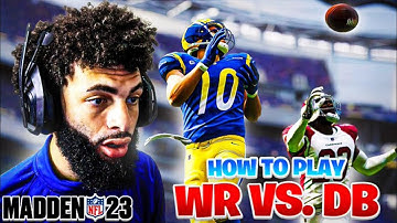 HOW TO PLAY WR VS DB MADDEN 23!!! THE BEST GAMEMODE IN MADDEN 23!!!!