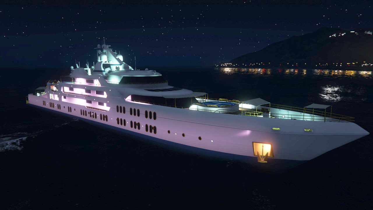 superyachts gta v