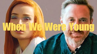 David Guetta & Kim Petras - When We Were Young [Lyrics]