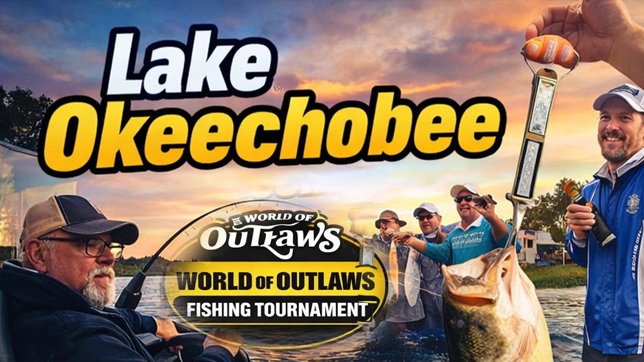 Lake Okeechobee World of Outlaws Fishing Tournament at Roland Martin's Marina & Tiki Bar !!