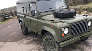 Land Rover 110 ex military walk around