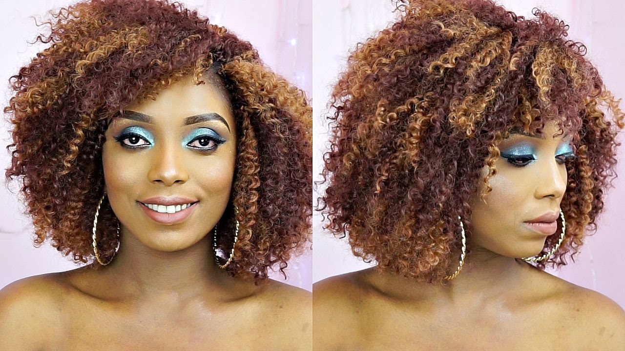 Model Model Crochet Hair Water Wave : Curly Crochet Hair Maintenance