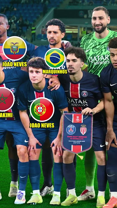 PSG vs AS Monaco Trophe des Champions Final 2025 #bintangbola