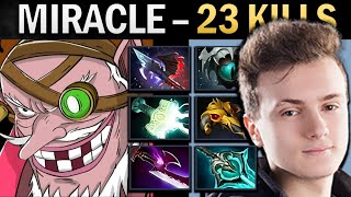 Sniper Dota Gameplay Miracle with 23 Kills and Silveredge
