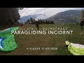 Paragliding incident  full stall  dcrochage  les pliades 06 04 20