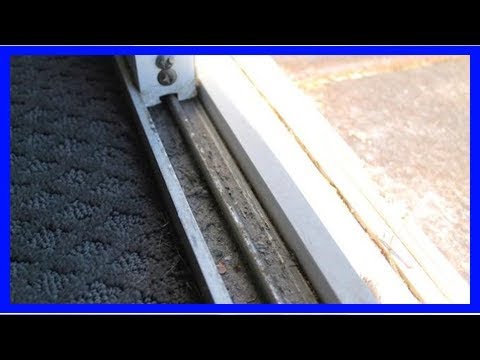 Comment Nettoyer Facilement le Rail d'une Porte-Fenêtre.