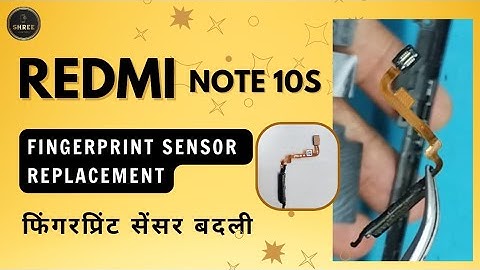 Redmi Note 10s Fingerprint Sensor Replacement | Heating Problem | #redminote10 #redminote10s #yt