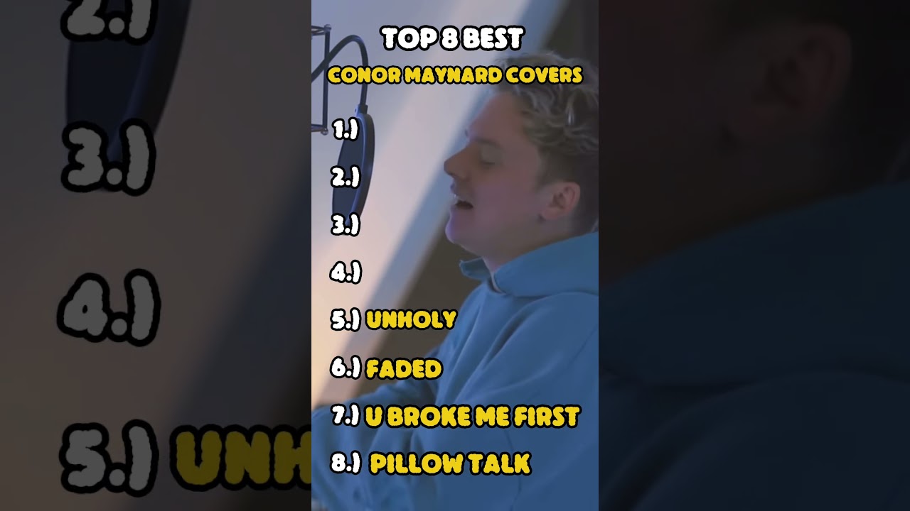 Conor Maynard best covers 