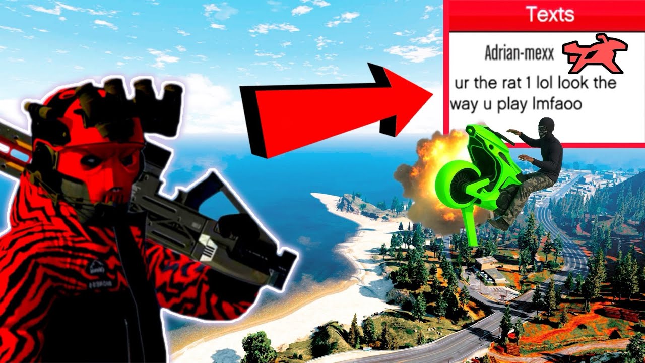 Trolling A “SALTY” Angry Griefer Until He’s Humbled | GTA 5 Online 