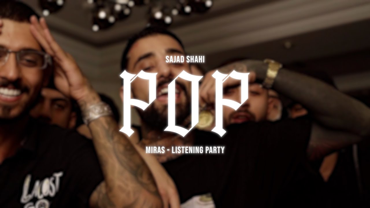 Sajad Shahi - POP (Listening Party - Live Stream)