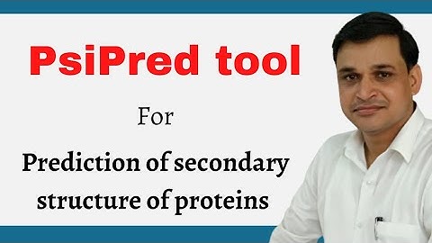 Psipred | How to predict the secondary structres of proteins | Bioinformatics