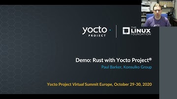 Demo: Using Rust with Yocto Project (Yocto Project Virtual Summit Europe 2020)