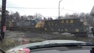 #482 CSX Q751-23 Ballast train