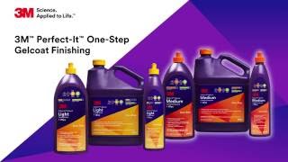 Gelcoat finishing with 3M™ Perfect-It™ One Step Products