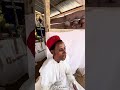 We came back to the prophets after he insisted that we must go home and change 