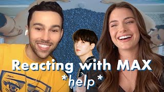 Blueberry Eyes (feat. SUGA of BTS) MAX REACTION | with MAX