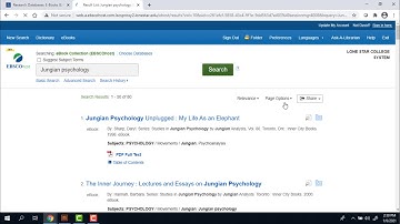 How to Search the EBSCO eBook Collection