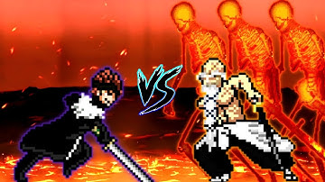 Aizen TYBW V6 (Inseph) (New) VS Yamamoto V2 in Jump Force Mugen