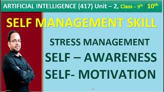 SELF MANAGEMENT, STRESS MANAGEMENT SELF AWARENESS,  SELF MOTIVATION, Types of Stress, Notes