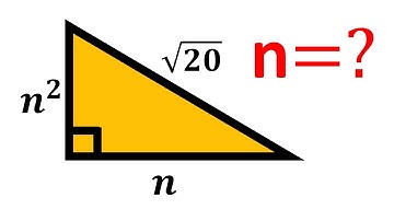 A Good Math Olympiad Geometry Challenge | Math Olympiad Questions | Solve for n #geometry  #algebra
