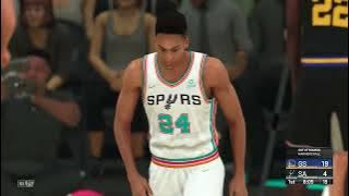 NBA 2K22 - (New City Uniforms) Golden State Warriors vs San Antonio Spurs