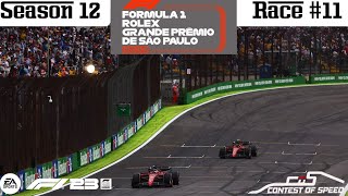 Season 12 Race #11 BRAZILIAN GP (2) | Contest of Speed | F1 2023