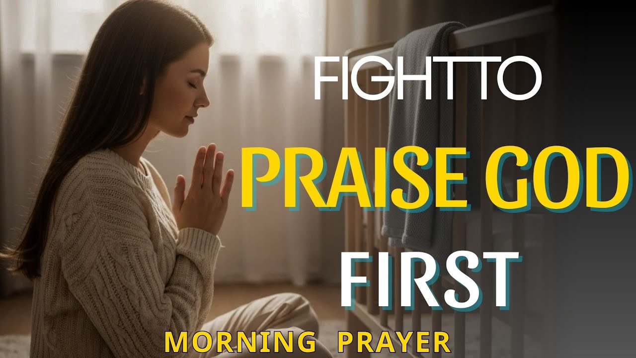 Every Morning, Fight to Praise God First | Morning Prayer| Morning Prayer