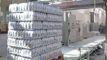 Atlanta Mytho A with Top Cover Dispenser Fully Automatic Pallet Wrapping Machine | Hazel 4D