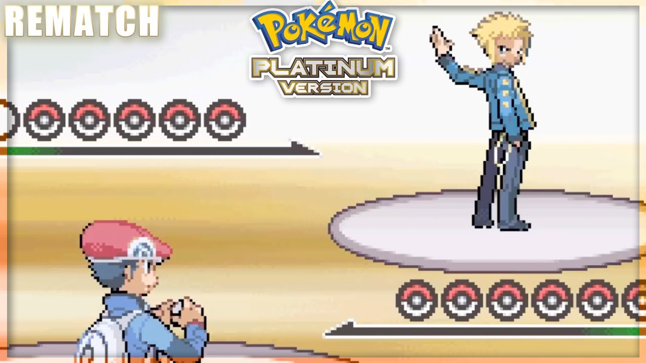 Pokémon Platinum - Gym Leader Volkner (Rematch!)