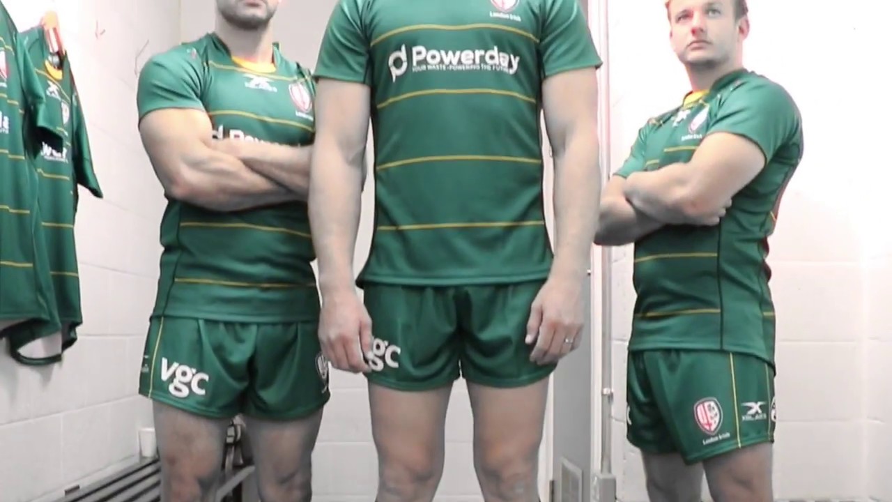 london irish rugby jersey