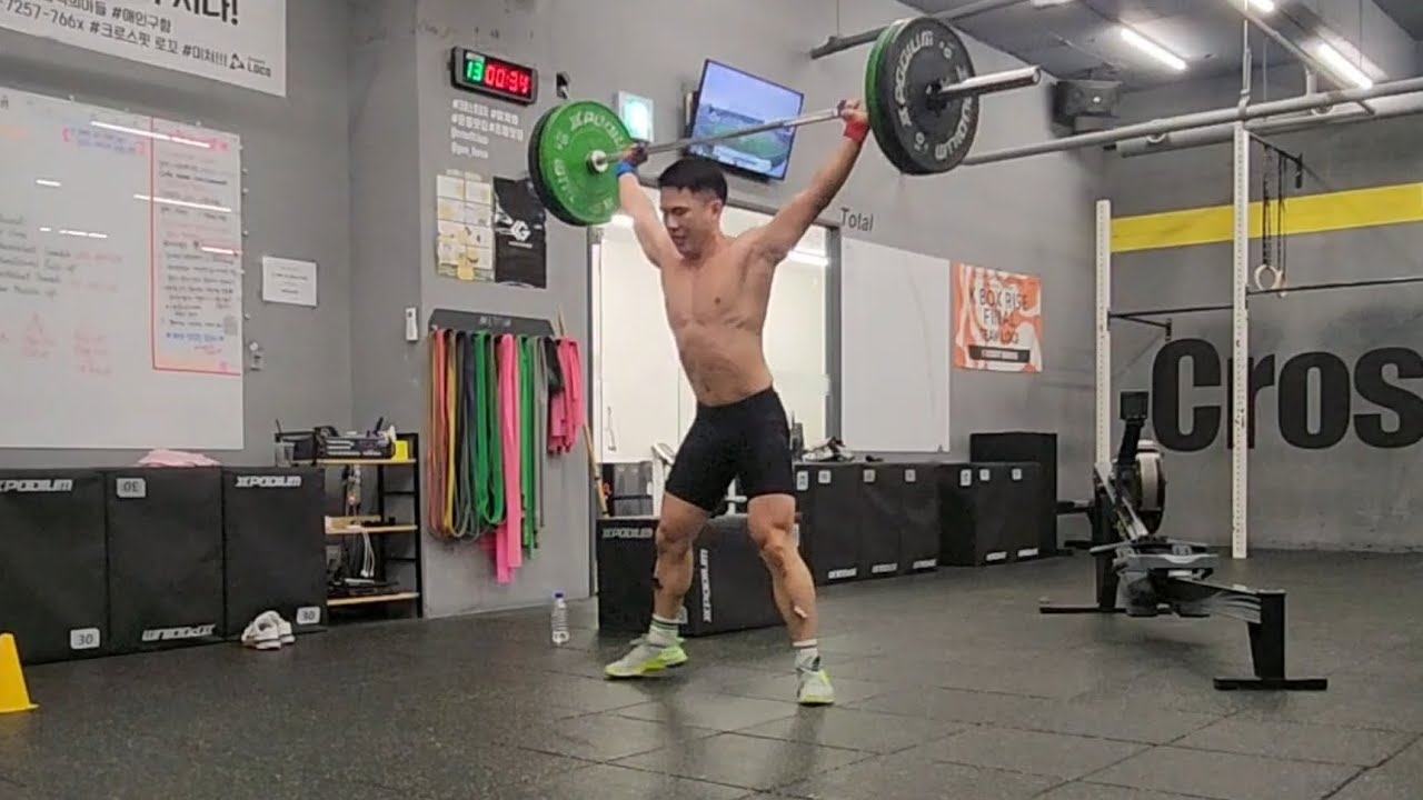 2024 Quarterfinals Event1. Snatch Row DB Box Step Up - YouTube
