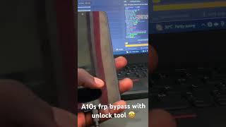 A10s frp bypass unlock tool