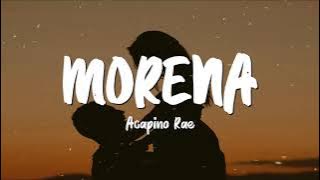 Acapino Rae - Morena // Prod. by KJ Run It Up (Lyrics) || merong bumihag sa aking mata