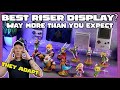 Must SEE! Game Room Risers For Display in a game collection , Rose Colored Gaming Rizers!