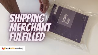 How To Ship a Book Merchant Fulfilled Amazon | FBM