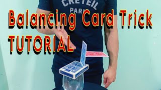 Balancing Card Magic Tutorial Gimmick