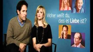 Reese Witherspoon and Paul Rudd interview for film How Do You Know
