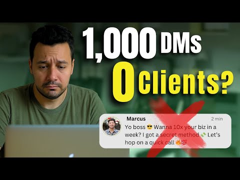 Cold DMs That Actually Work (Stop Doing This Cringe Stuff)