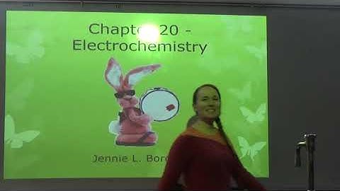 AP Chemistry Chapter 20 Lesson Video Part 1