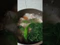 Ulo Ng bisugo na my talbos. yummy
