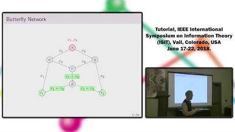 ISIT 2018 - Raymond W. Yeung and Shenghao Yang - BATS Codes Theory and Practice